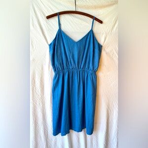 J. Crew Large, 100% Linen fully lined dress